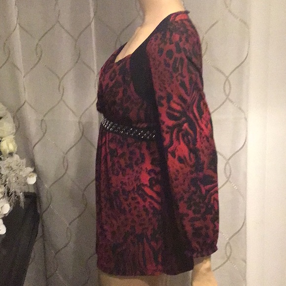 Print blouse - Picture 4 of 8